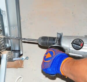 garage door technician tools drill